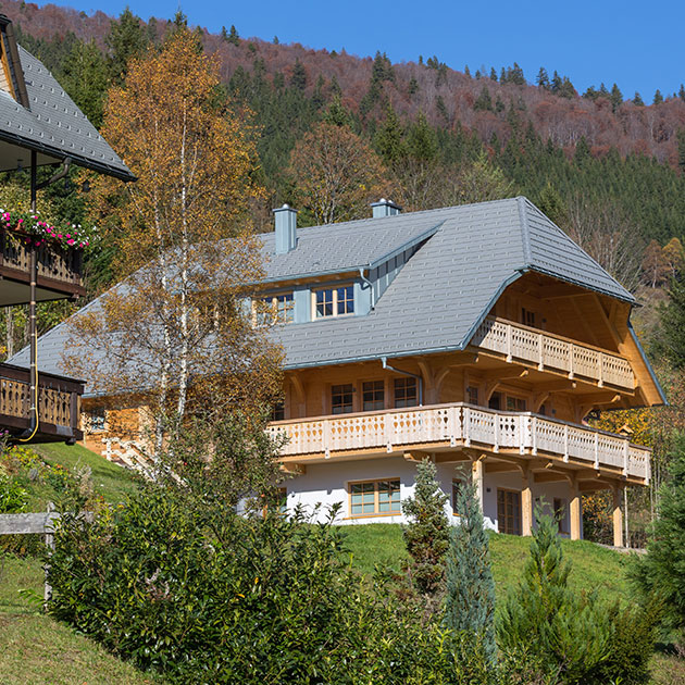 ZFH in Ständer-Bohlen-Bauweise